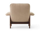 Brasilia Lounge Chair, Bouclé 02/walnut