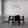 Drop Chandelier Mini, brass