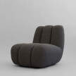 Toe Chair, deep taupe