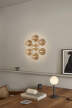 Liila Star Wall/Ceiling Light, nordic gold/optic clear