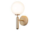 Miira Wall Lamp, brass/opal