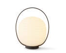 Lantern Portable Table Lamp, frosted white opal glass