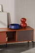 Met TV Stand, terracotta blush