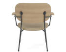 Co Lounge Chair, natural oak/Bouclé 02