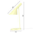 AJ Table Lamp, soft lemon