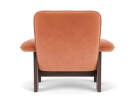 Brasilia Lounge Chair, Avalon 012/dark stained oak