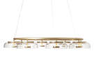 Blossi 8 Pendant, nordic gold