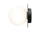 Liila 1 Wall/Ceiling Light Medium, black/opal