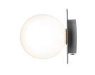 Liila 1 Wall/Ceiling Light Medium, light silver/opal