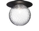 Liila 1 Wall/Ceiling Light Large, black/optic clear