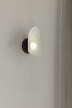 Florii 1 Wall Lamp, dark bronze/white