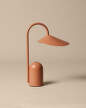 Arum Portable Lamp, sienna