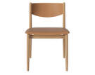 Apelle Dining Chair Seat Upholstery, cognac/oiled oak