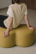 Umbo Pouf, yellow pear