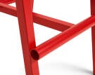 Taburete 8 Bar Stool, signal red