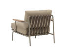 Settle Lounge Chair, Ribbed Weave 5/taupe