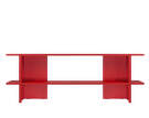 Hes Shelving Unit, tomato red