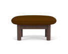 Brasilia Ottoman, Baru 0450/dark stained oak