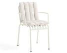 Palissade Chair and Armchair Soft Quilted Cushion, cream white