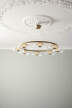 Blossi 8 Pendant, nordic gold