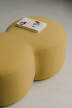 Umbo Pouf, yellow pear