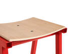 Taburete 8 Bar Stool, signal red