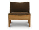 Tenon Lounge Chair Natural Oak, Zinc Drake Mocha