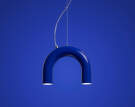 Arch Single Pendant, blue