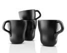 Nordic Kitchen Cup 35 cl, set of 4, black