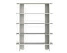 Hes Bookcase, pebble grey