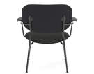 Co Lounge Chair, black oak/Re-wool 0198