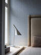 AJ Table Lamp, stainless steel polished