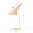 AJ Table Lamp, warm sand