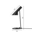 AJ Mini Table Lamp, black