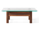 Brasilia Lounge Table, walnut