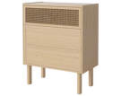 Cana Dresser H91, white oiled oak