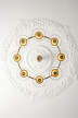 Blossi 8 Pendant, nordic gold