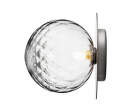 Liila 1 Wall/Ceiling Light Large, light silver/optic clear