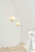 Miira Wall Lamp, brass/opal