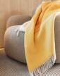 Echo Throw Blanket, yellow