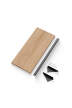 New Works Magazine Shelf Kit, oak/black