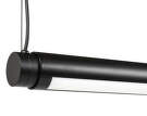 Factor Linear Suspension Lamp 1500 Diffused, soft black