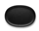 Nordic Kitchen Oval Plate 32 cm, set of 4, black