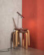 AJ Table Lamp, stainless steel polished