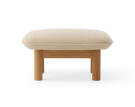 Brasilia Ottoman, Bouclé 02/natural oak