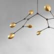 Drop Chandelier, brass