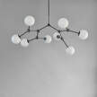 Drop Chandelier Bulb Mini, grey