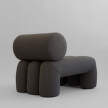 Foku Chair, deep taupe