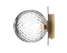 Liila 1 Wall/Ceiling Light Medium, nordic gold/optic clear