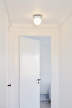 Liila 1 Wall/Ceiling Light Medium, light silver/opal